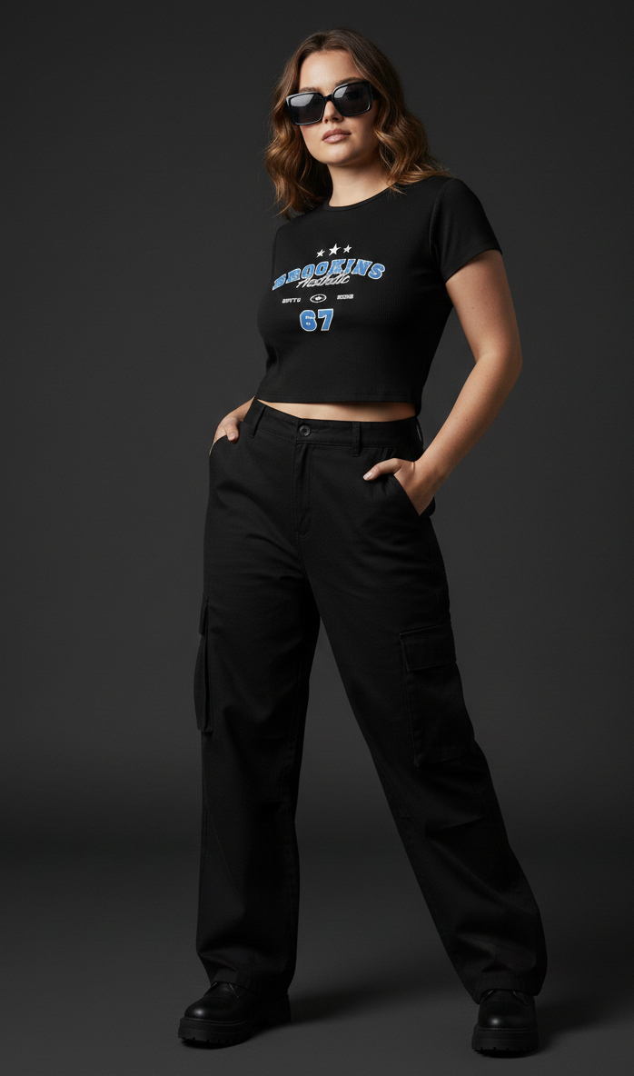 Urban '67' Aesthetic Baby Tee Top